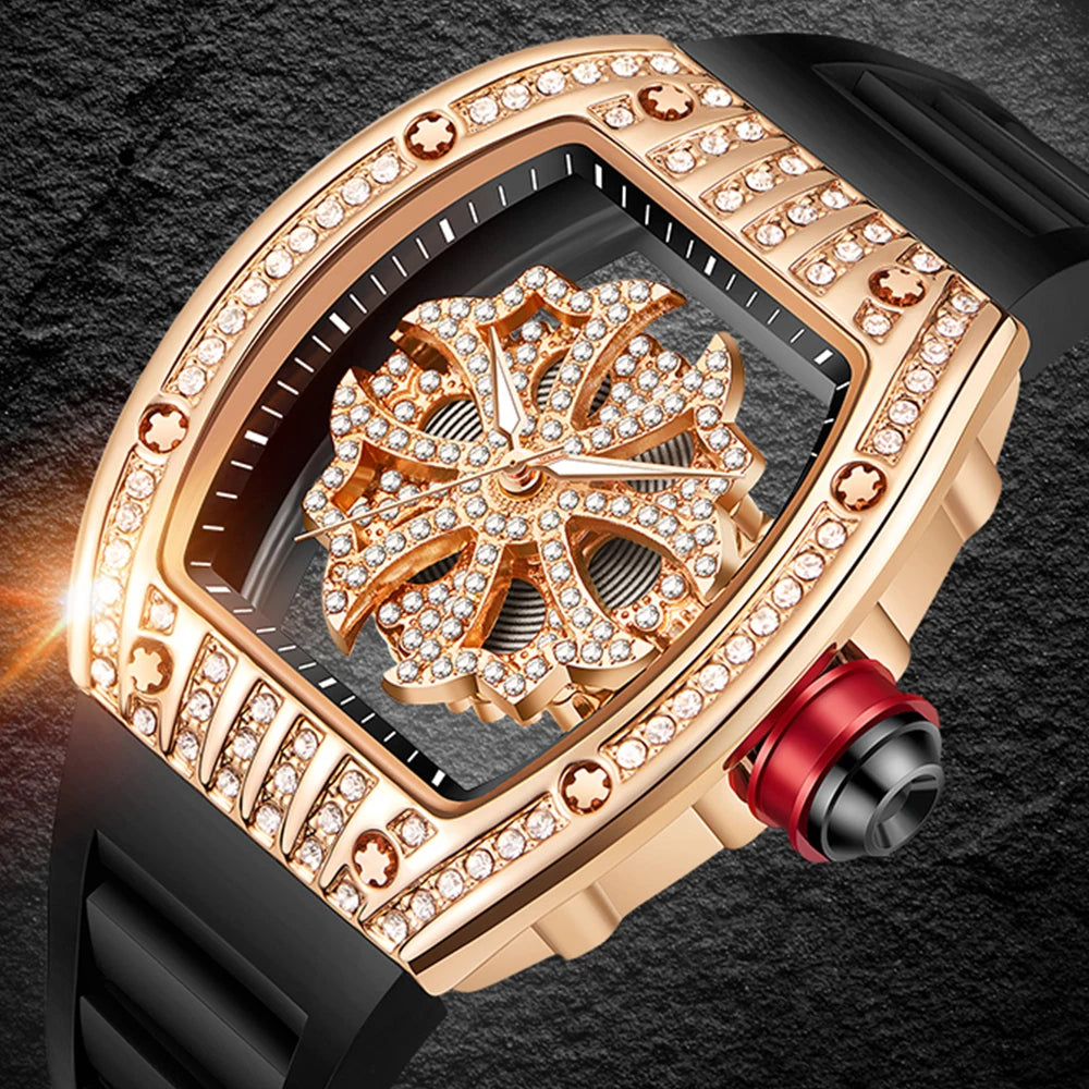 RedBox Hollow Mechanical Watches