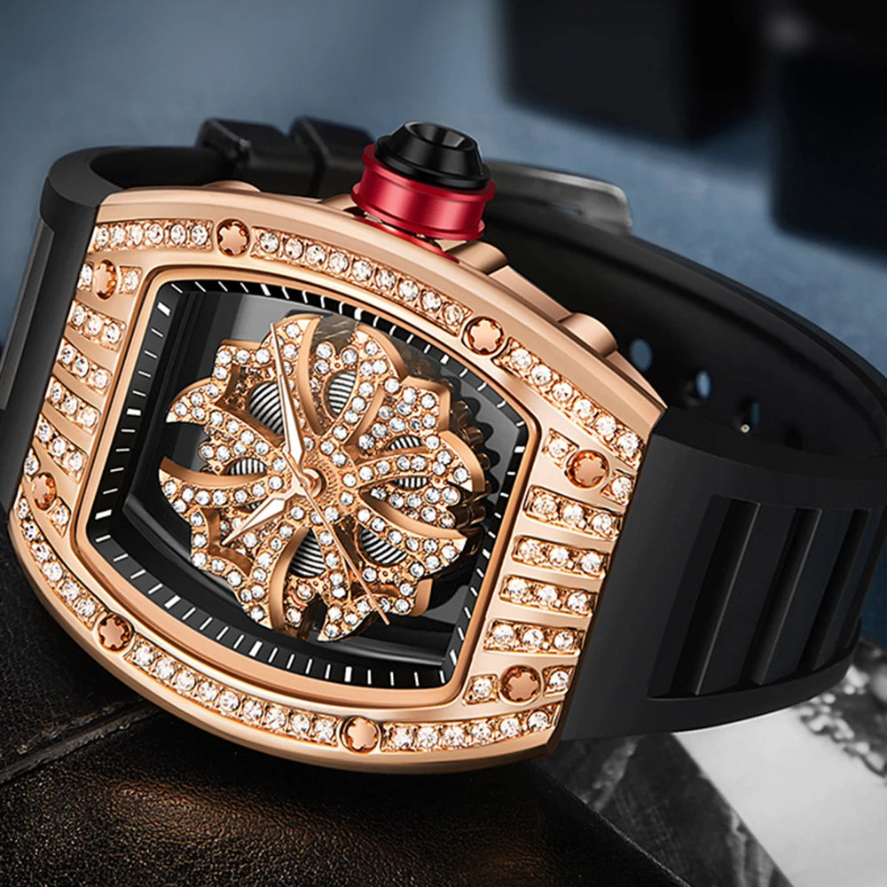 RedBox Hollow Mechanical Watches