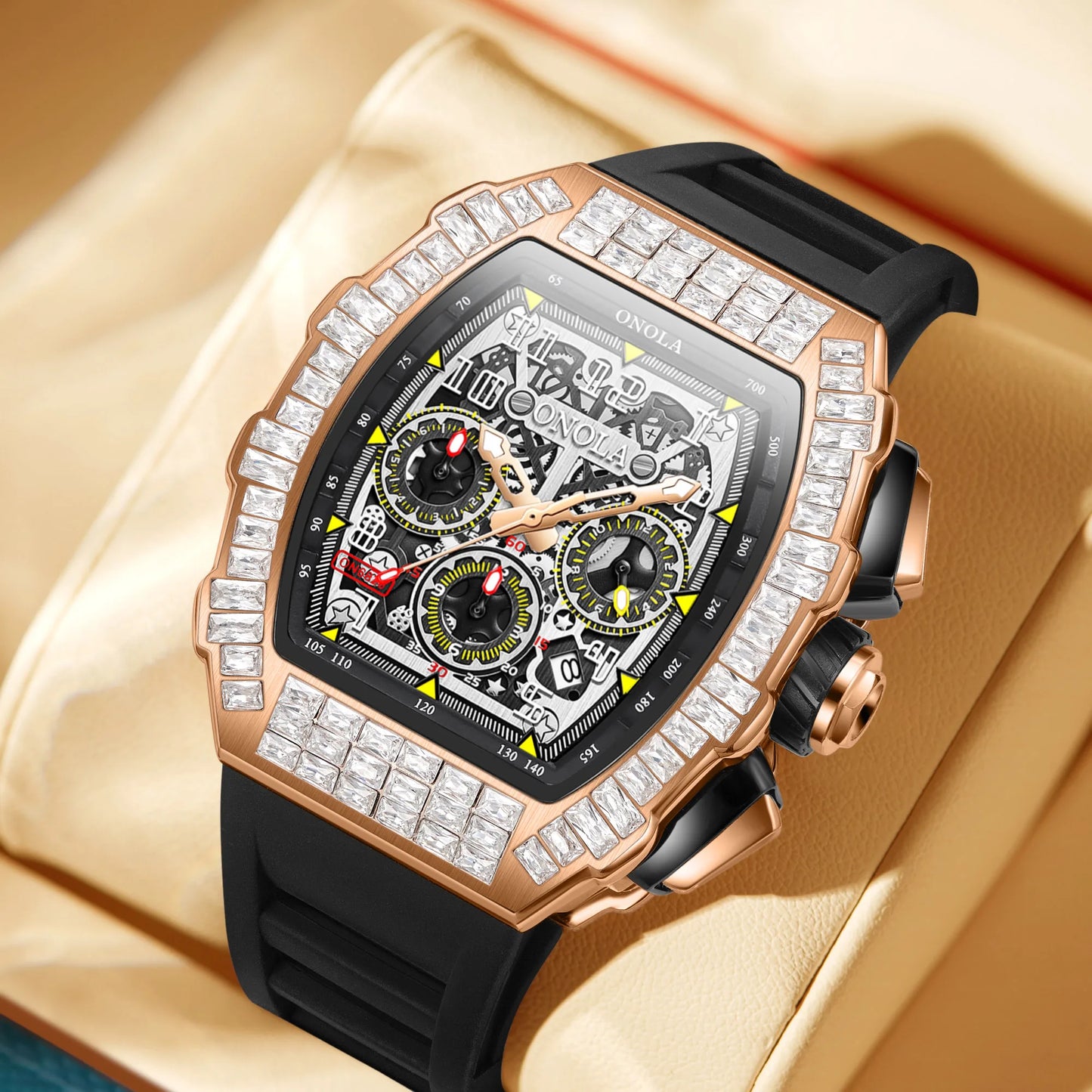 Redbox Automatic Mechanical Watches Men
