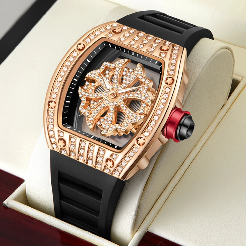 RedBox Hollow Mechanical Watches