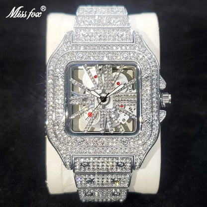 RedBox Hollow Quartz Wristwatch Classic Design